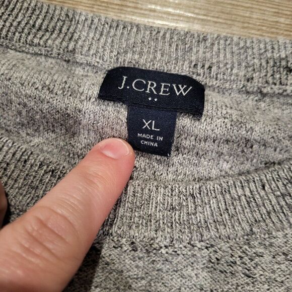 J.Crew Regular Fit Raglan Sleeved Crew Neck Light Weight Sweater Men's Size XL - Picture 4 of 6